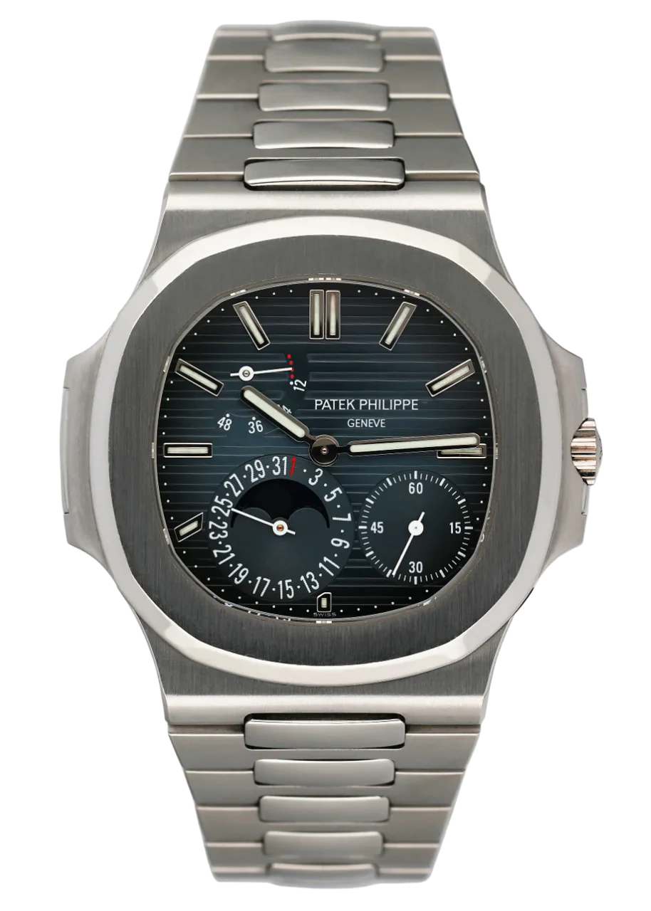 Patek Philippe Nautilus 5712/1A Moon Phase Mens Watch With Box
