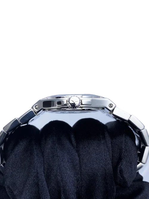 Vacheron Constantin Overseas 42050 Black Dial Stainless Steel Watch