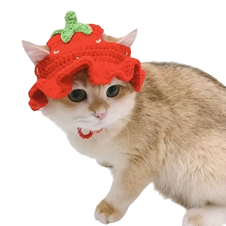 mewwifhat strawberry hat - WANTED