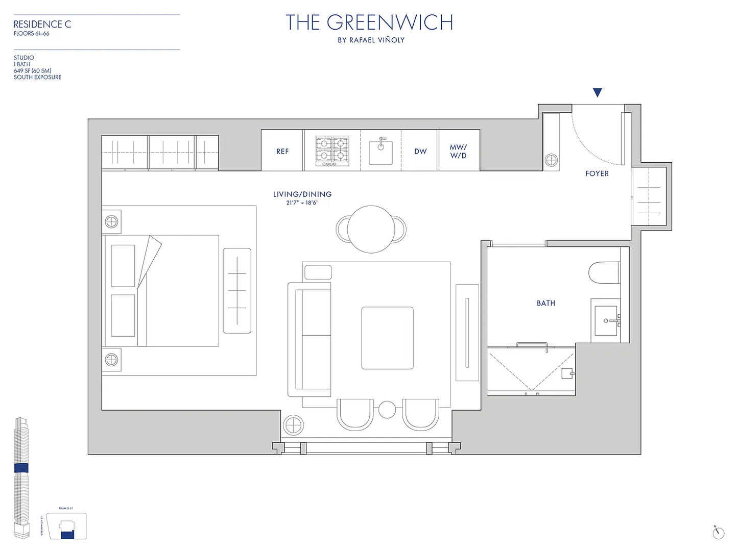 125 Greenwich Street #62C