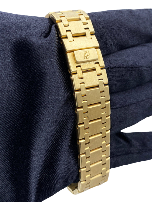 Audemars Piguet Royal Oak Cream Dial 18K Yellow Gold Ladies Watch