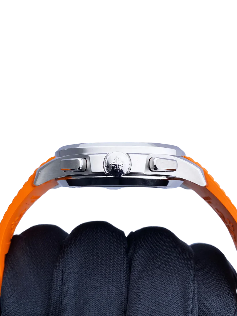 Patek Philippe 5968A Aquanaut Chronograph Orange Strap Box/Papers