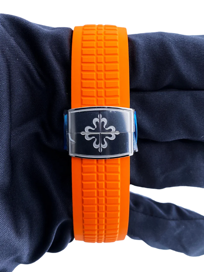 Patek Philippe 5968A Aquanaut Chronograph Orange Strap Box/Papers