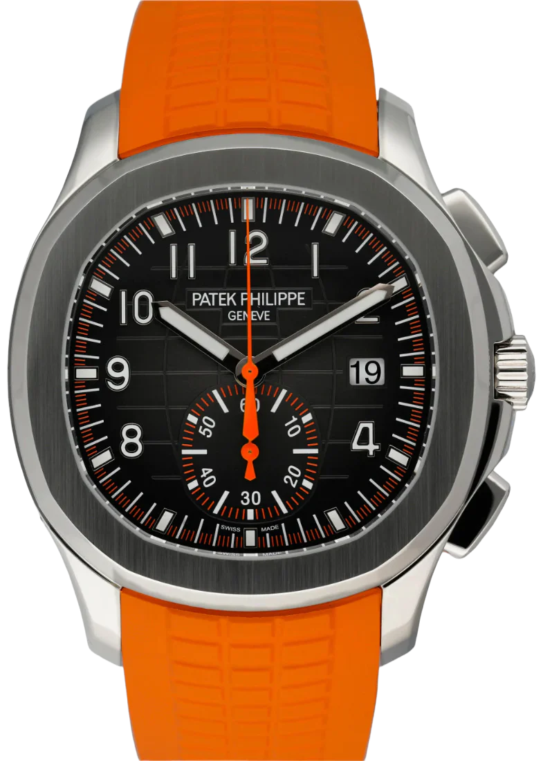 Patek Philippe 5968A Aquanaut Chronograph Orange Strap Box/Papers