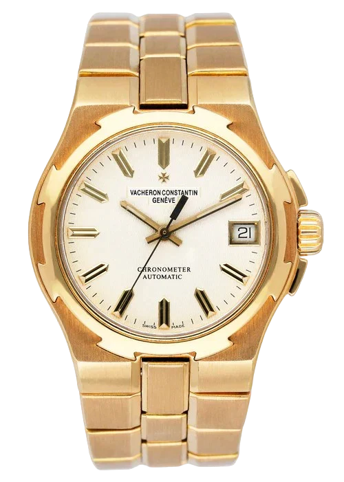 Vacheron Constantin Overseas 42050 18K Yellow Gold Mens Watch